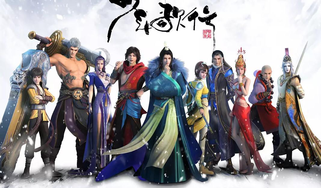 【動漫技術(shù)】少年歌行動漫女神，你最喜歡哪個角色