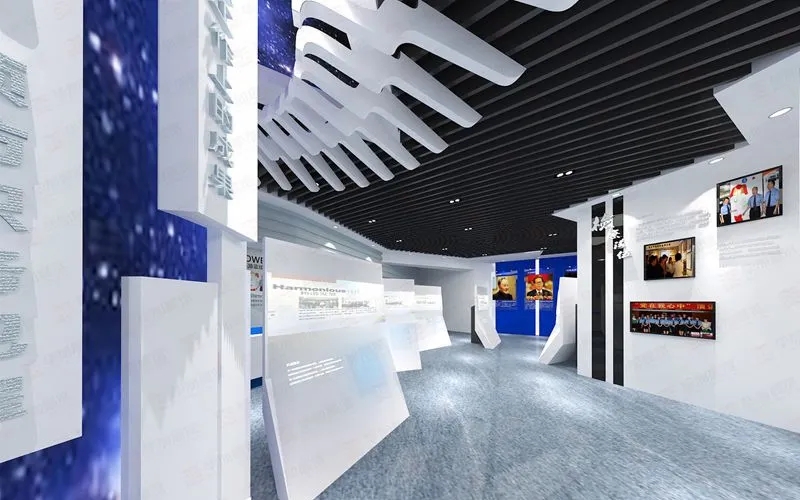 展廳設(shè)計(jì) ，展廳 ，鑫時(shí)空