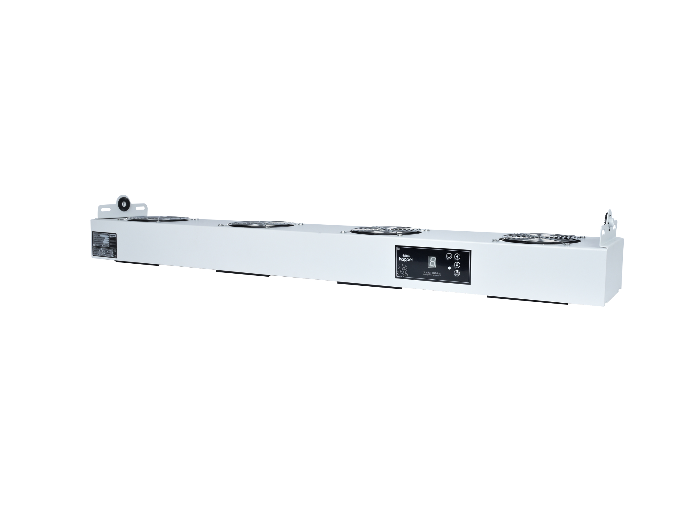 KP1104B第5代智能型懸掛式直流四頭離子風(fēng)機(jī)